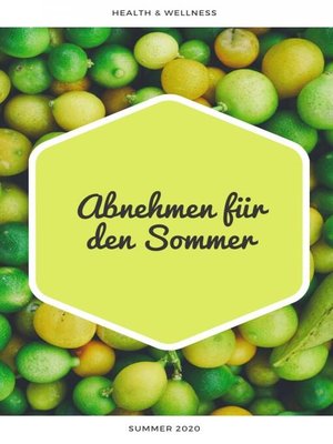 cover image of Abnehmen für den Sommer